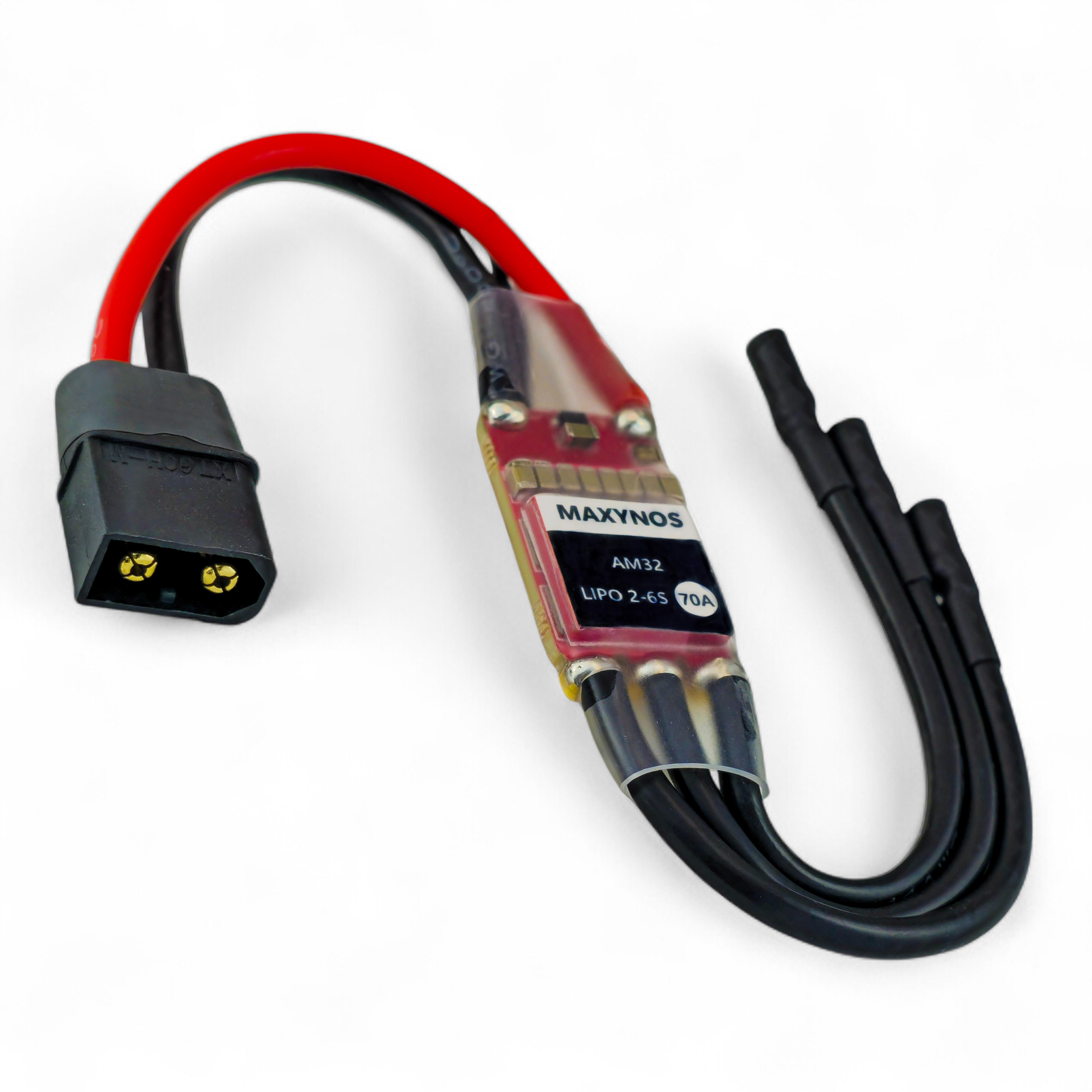 Maxynos 70A bidirectional ESC for brushless motor control
