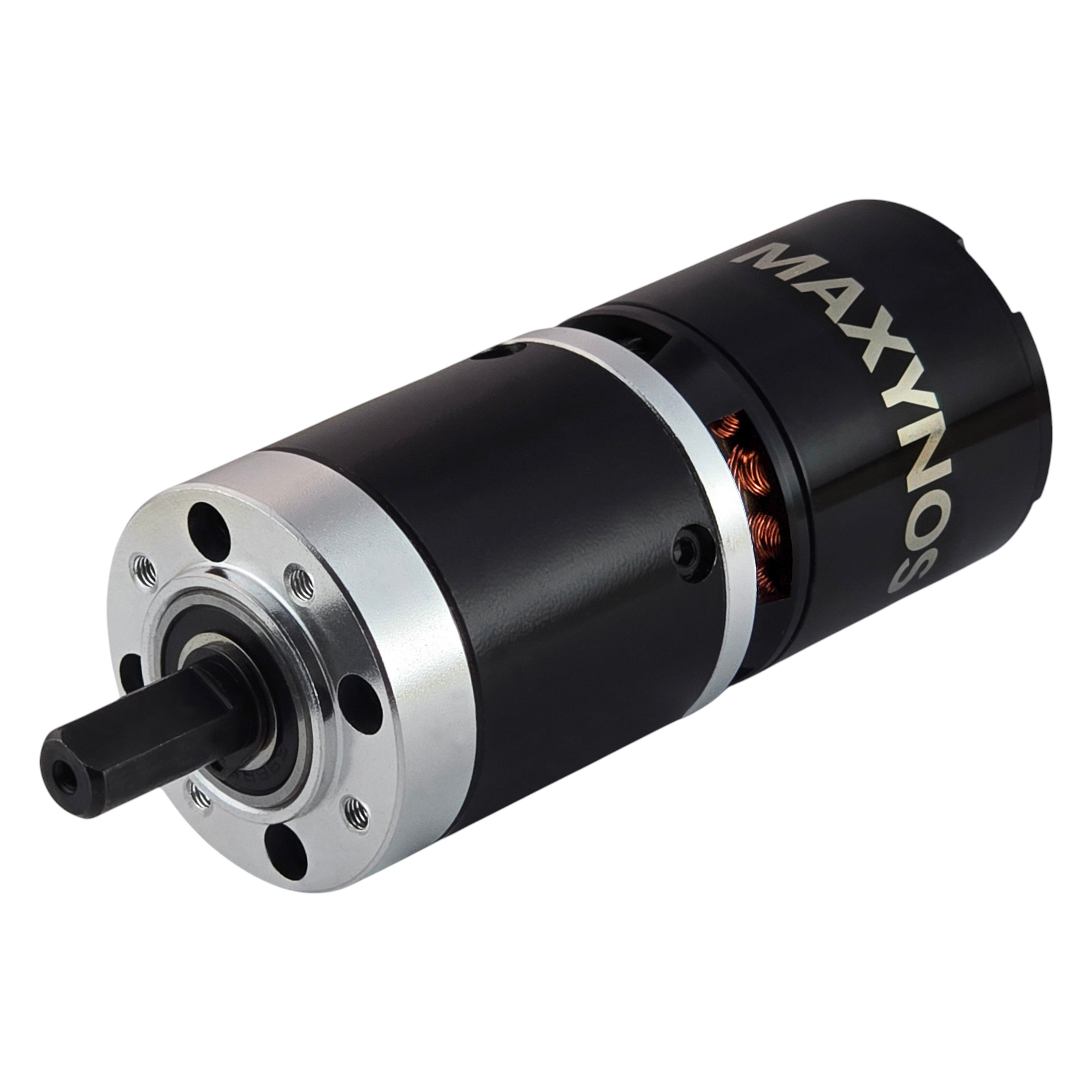 Maxynos Thor 3548 Planetary Gear Brushless Motor (Outrunner), DC 18 V, 10.5 Nm (107 kgcm) Torque, 36 mm Gearbox, 8 mm Shaft, for Robotics, Automation,