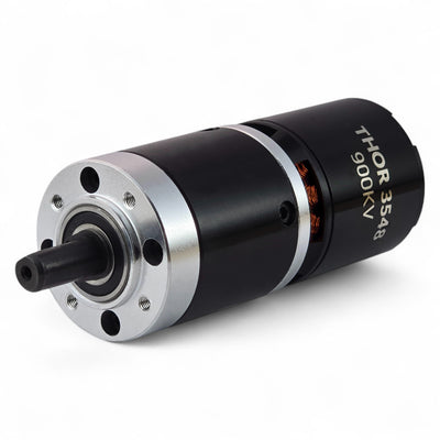 MAXYNOS THOR 3548 900KV brushless planetary gear motor optimized for high torque robotic drive systems